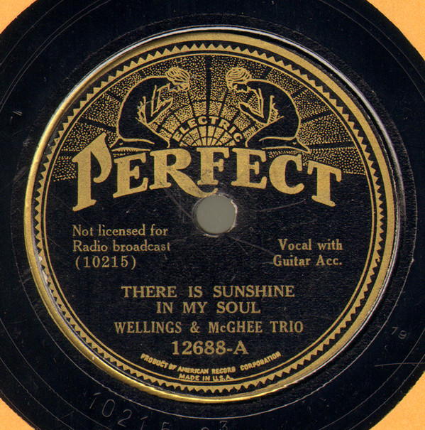 télécharger l'album Wellings & McGhee Trio - There Is Sunshine In My Soul The Haven Of Rest