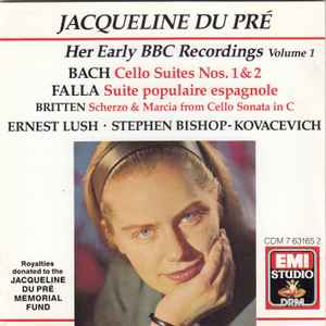 Johann Sebastian Bach - Her Early BBC Recordings Volume 1 album cover