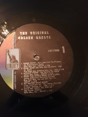 The Original Golden Greats (1967, Vinyl) - Discogs