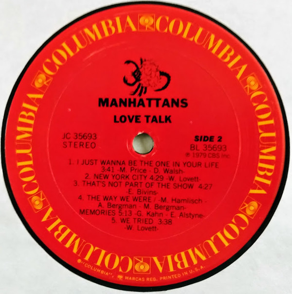 baixar álbum Manhattans - Love Talk