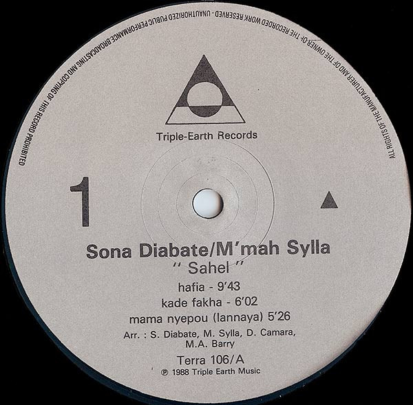 Sona Diabate & M'Mah Sylla - Sahel | Releases | Discogs