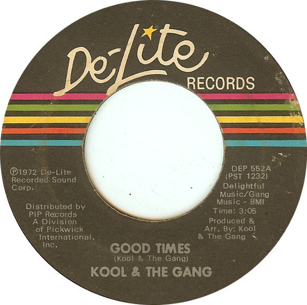 Kool & The Gang – Good Times / The Frog (1972, Vinyl) - Discogs