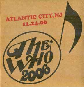 The Who - Atlantic City, NJ  11.24.06 album cover