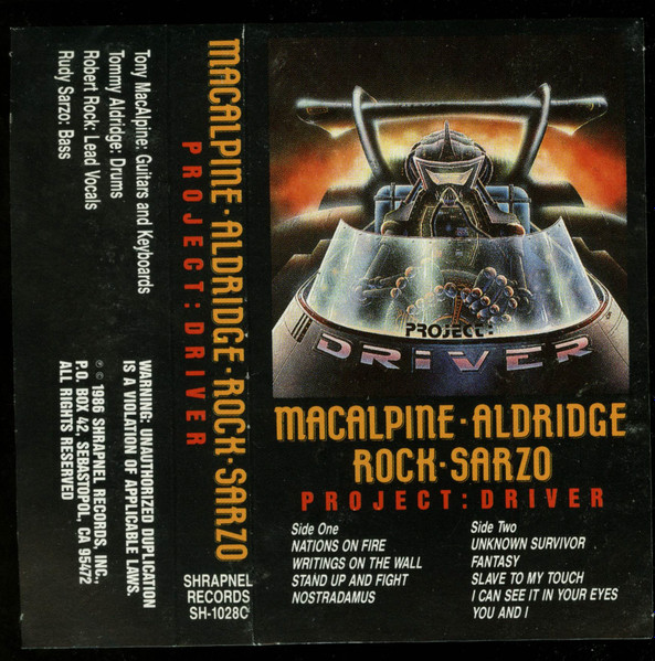 MacAlpine-Aldridge-Rock-Sarzo - Project: Driver | Releases | Discogs