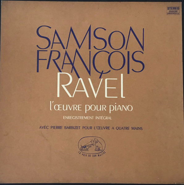 Ravel - Samson François – The Piano Works Of Ravel (1969, Vinyl