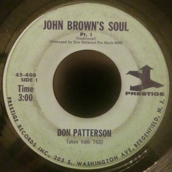 descargar álbum Don Patterson - John Browns Soul