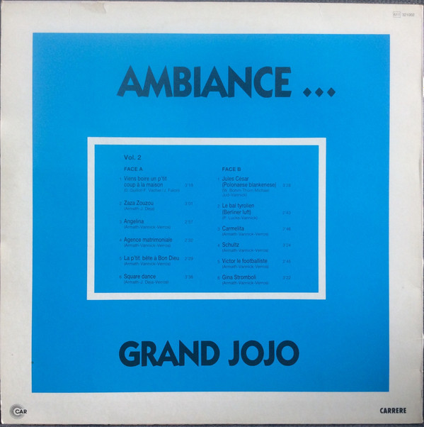 Album herunterladen Grand Jojo - Ambiance Vol1