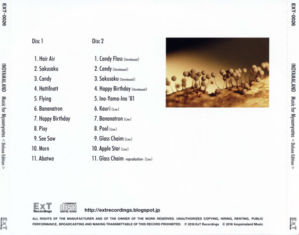 last ned album Download Inoyamaland - Music For Myxomycetes album