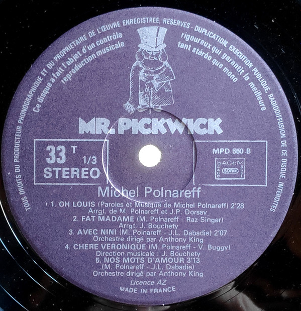 ladda ner album Michel Polnareff - YA QuUn Cheveu