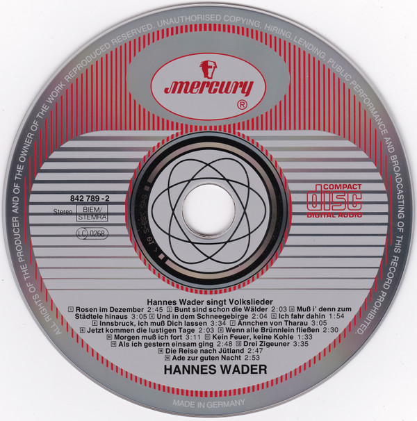 baixar álbum Hannes Wader - Hannes Wader Singt Volkslieder