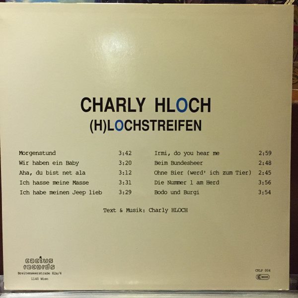 télécharger l'album Charly Hloch - HLochstreifen