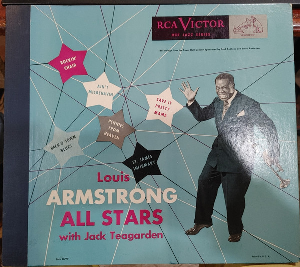 LP, Louis Armstrong & his all-stars, VOL.2 –  – Køb og Salg
