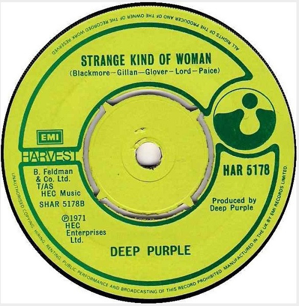 descargar álbum Deep Purple - Black Night Strange Kind Of Woman