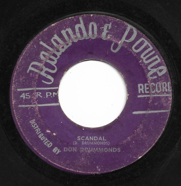 Don Drummond / Lascelles Perkins – Scandal / My Ideal (1963, Vinyl