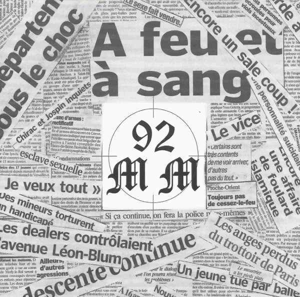 Album herunterladen 92 MM - A Feu Et A Sang