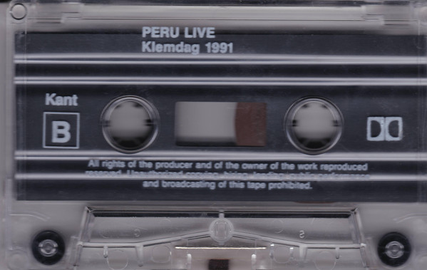 télécharger l'album Peru - Live Klemdag 1991