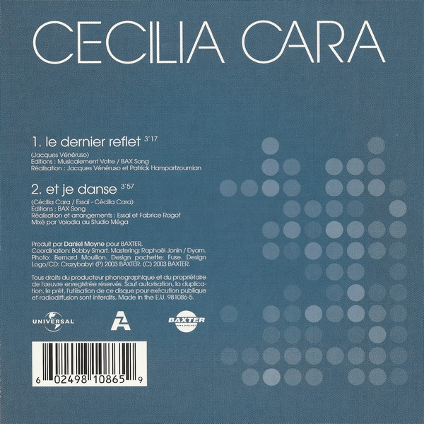 baixar álbum Cécilia Cara - Le Dernier Reflet