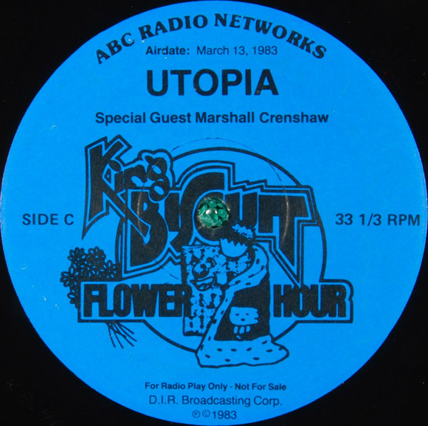 lataa albumi Utopia , Marshall Crenshaw - King Biscuit Flower Hour Airdate March 13 1983