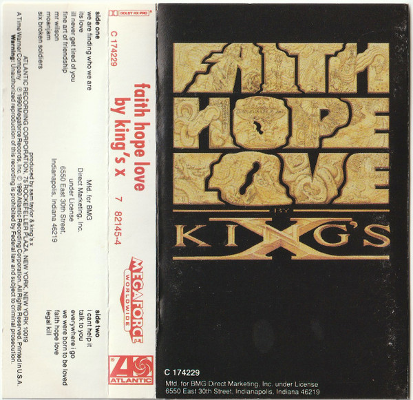 King's X - Faith Hope Love | Releases | Discogs