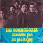 Cover of Machine Gun / Are You Happy, 1974, Vinyl