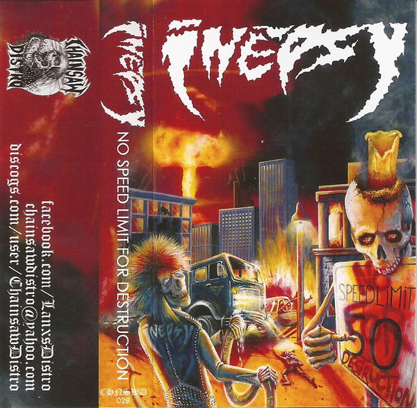Inepsy – No Speed Limit For Destruction (2019, Cassette) - Discogs
