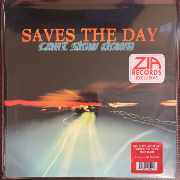 Saves The Day - Can't Slow Down | Releases | Discogs