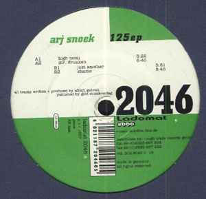 Arj Snoek - 125ep album cover