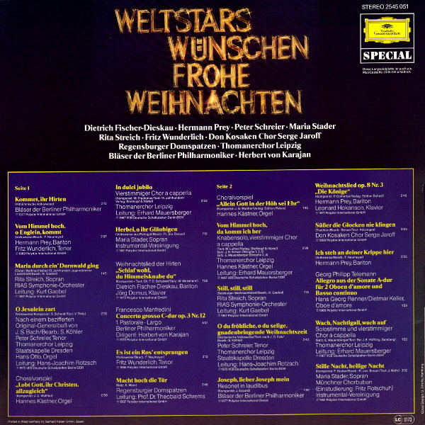 ladda ner album Various - Weltstars Wünschen Frohe Weihnachten