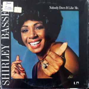 Shirley Bassey - Nobody Does It Like Me album cover