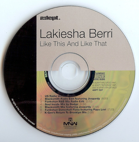 Lakiesha Berri - Like This And Like That | Releases | Discogs