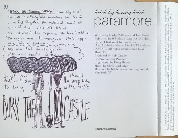 last ned album Paramore - Brick By Borning Brick