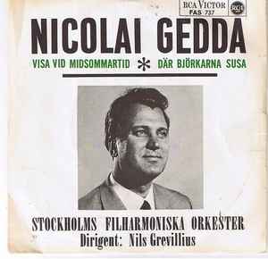 Nicolai Gedda - Visa Vid Midsommartid album cover