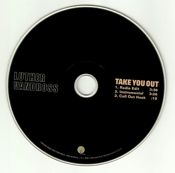 descargar álbum Luther Vandross - Take You Out