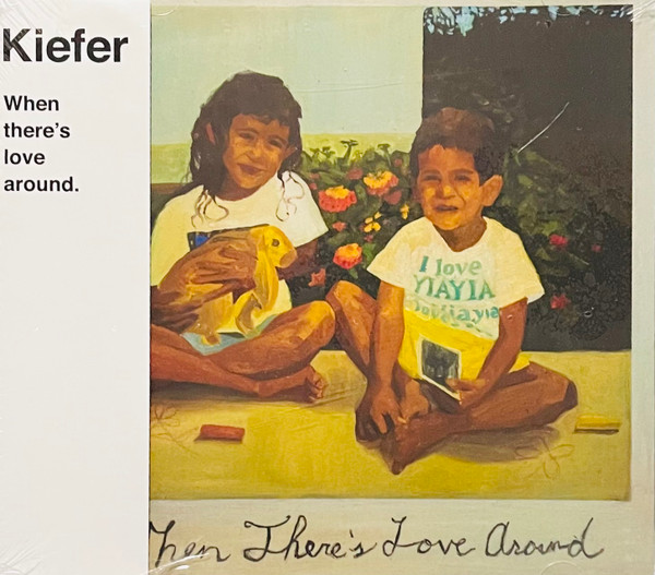 Kiefer – When There's Love Around (2021, Blue/Yellow Split, Vinyl