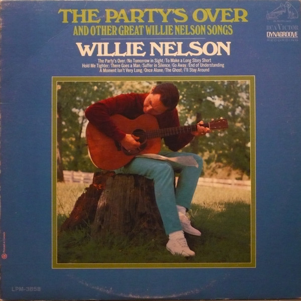 Willie Nelson – The Party's Over (1967, Vinyl) - Discogs