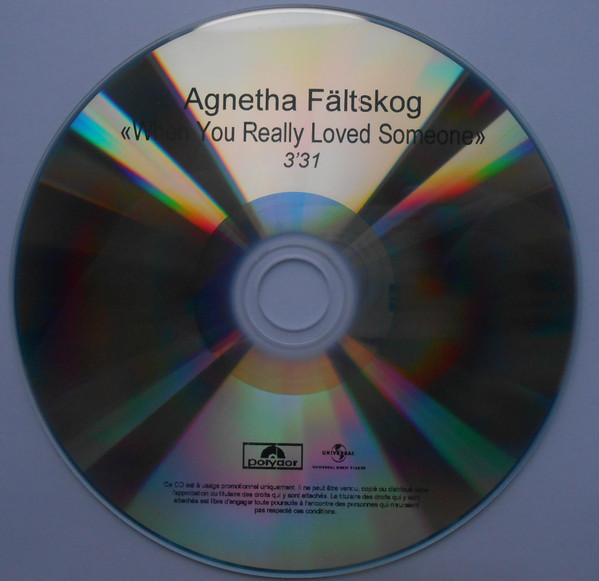 ladda ner album Agnetha Fältskog - When You Really Loved Someone