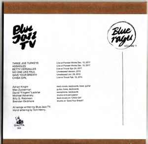 Blue Jazz TV - Blue Ragu Volume 1 album cover
