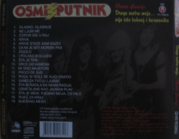Album herunterladen Osmi Putnik - Glasno Glasnije Drage Sestre Moje Nije Isto Bubanj I Harmonika