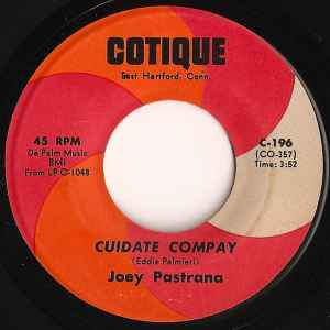 Joey Pastrana - Cuidate Compay / Carnival On Broadway album cover