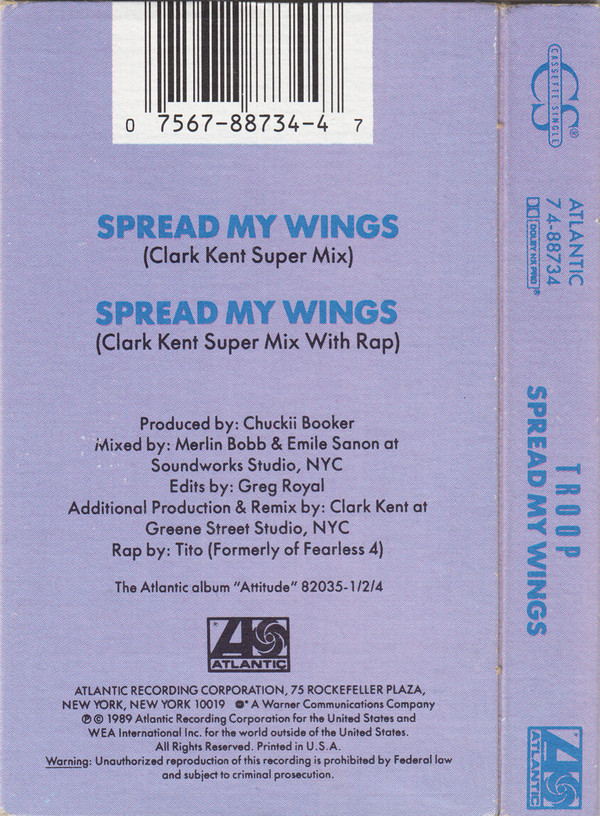 télécharger l'album Troop - Spread My Wings