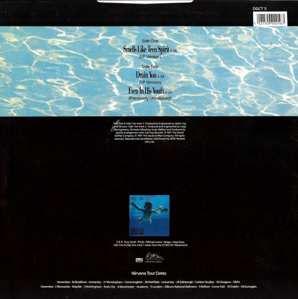 Nirvana – Smells Like Teen Spirit (1991, Vinyl) - Discogs