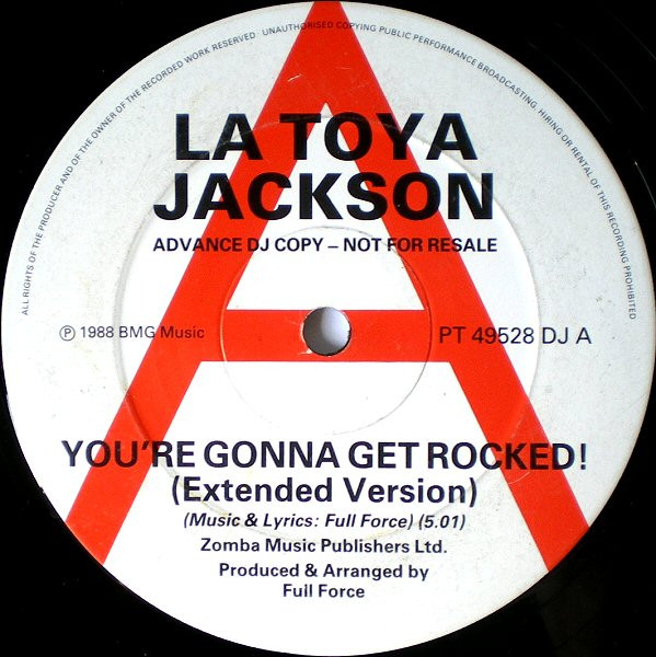 La Toya Jackson - You're Gonna Get Rocked | Releases | Discogs