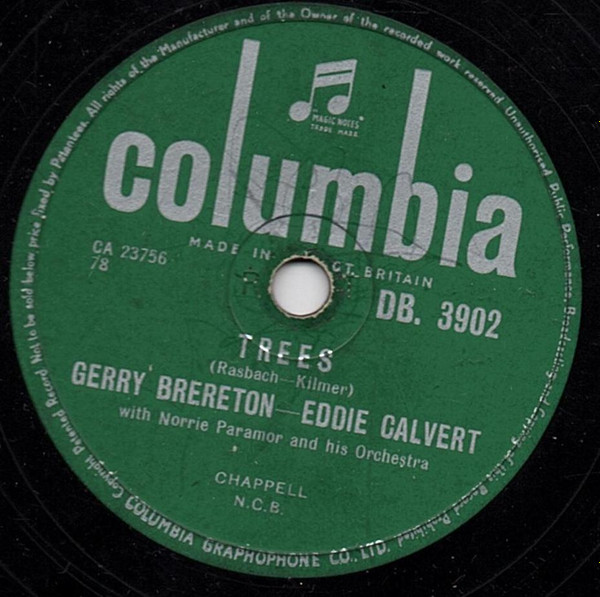descargar álbum Gerry Brereton, Eddie Calvert - Trees Let The Rest Of The World Go By