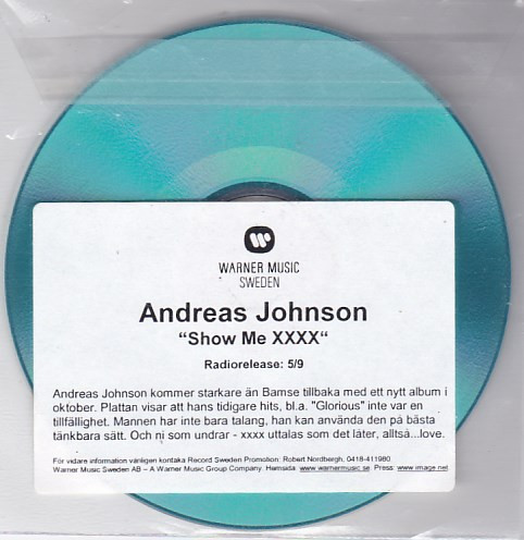 Album herunterladen Andreas Johnson - Show Me XXXX