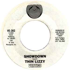 Thin Lizzy - Showdown album cover