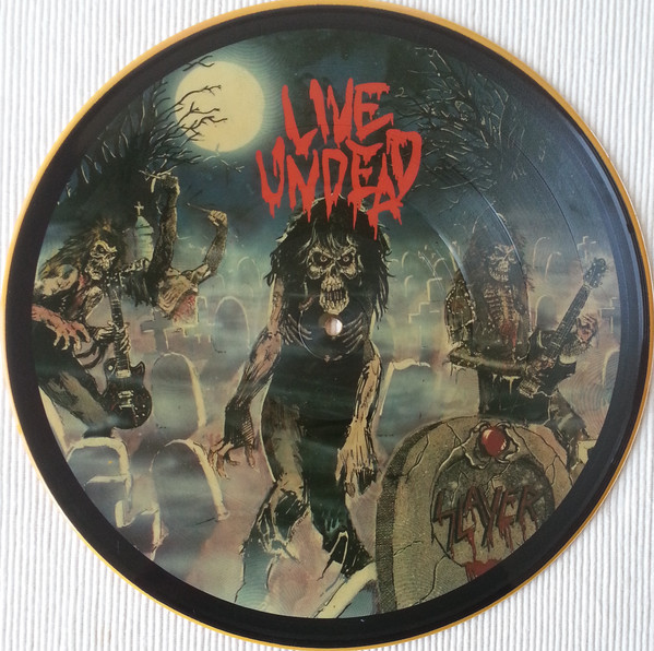 Slayer – Live Undead (1985, Rainbo Pressing , Vinyl) - Discogs