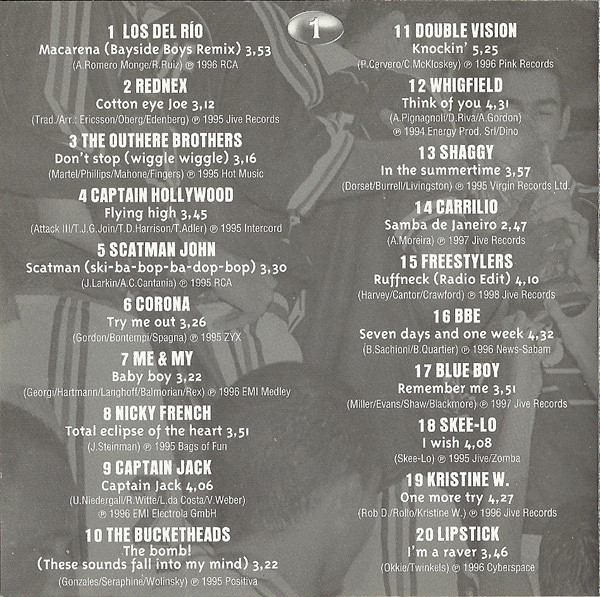 télécharger l'album Various - 40 Hits 1995 1998