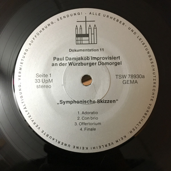 télécharger l'album Download Paul Damjakob - Improvisiert An Der Würzburger Domorgel Symphonische Skizzen album