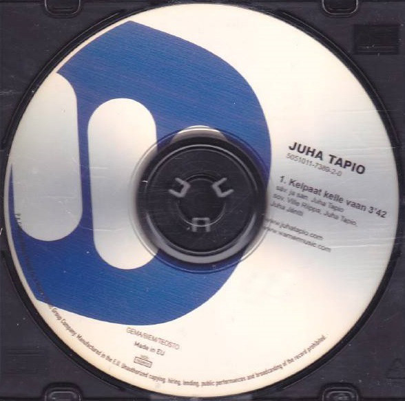 Juha Tapio – Kelpaat Kelle Vaan (2006, CDr) - Discogs