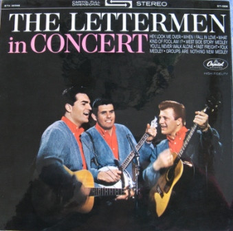 The Lettermen – The Lettermen In Concert (1967, Orange, Vinyl